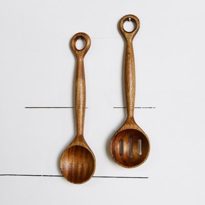 Ring Handle Set of Wooden Spoons – The Stable Home Decor