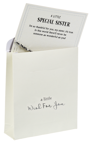 A Little Wish For You bracelet in gift bag