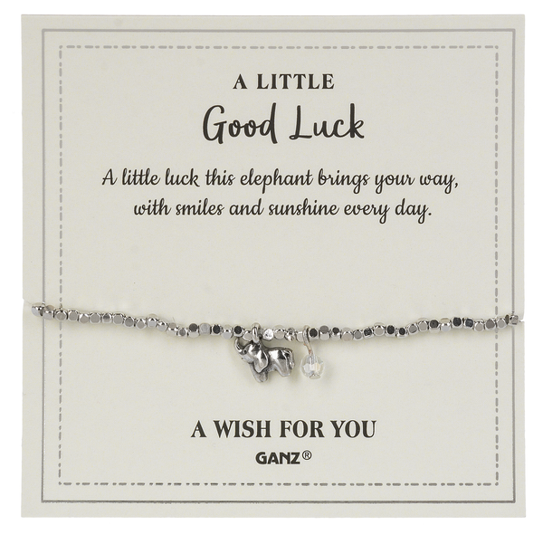 Good Luck bracelet and charm