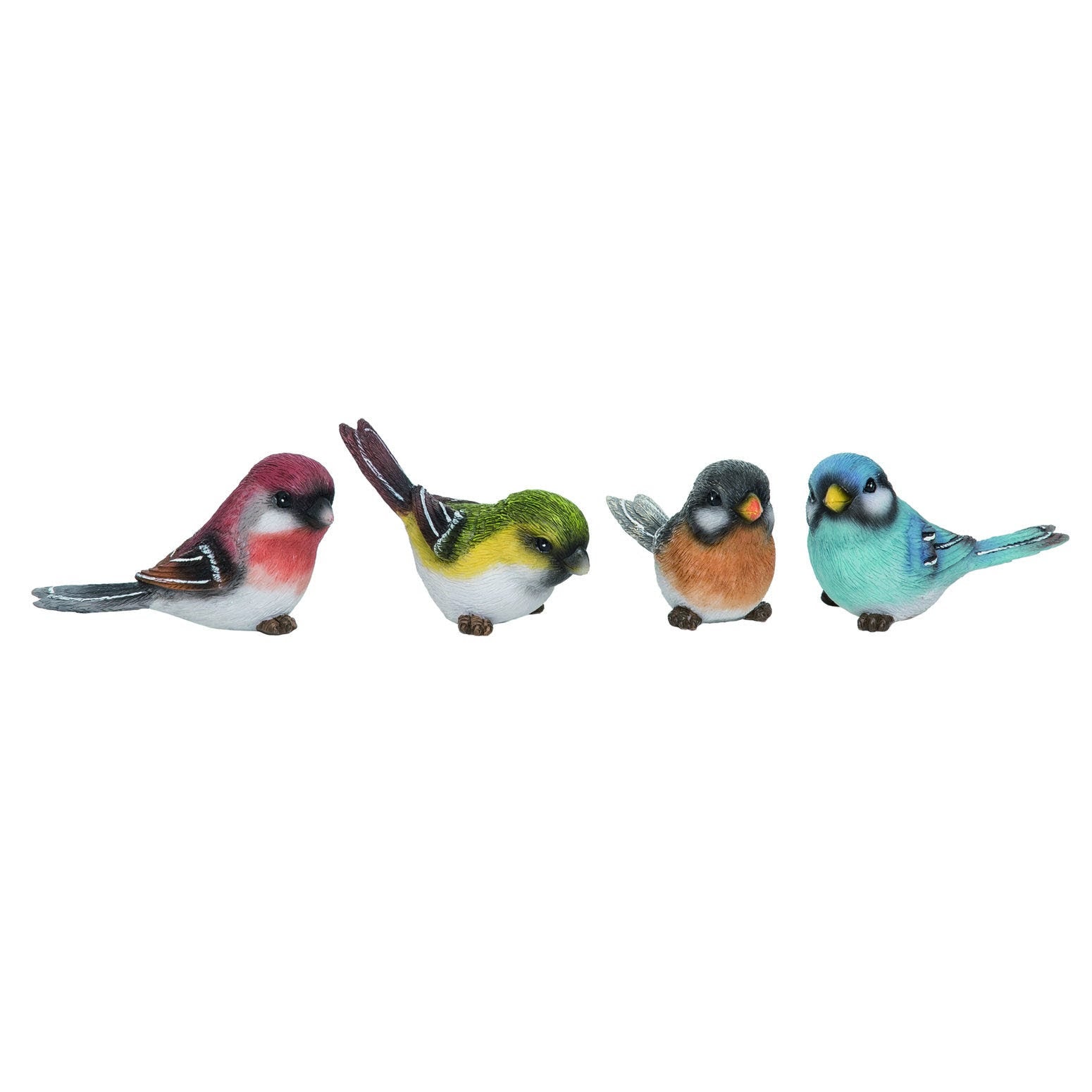 Small Resin Rainbow Birds - Assorted – The Stable Home Decor